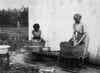 Family Wash Day, 1916. /Ntwo Girls Washing The Family Clothing With A Washbin In Nicholas County, Kentucky. Photographed On 8 August 1916 By Lewis Hine. Poster Print by Granger Collection - Item # VARGRC0107103