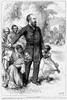 James A. Garfield (1831-1881). /N20Th President Of The United States. 'The Friend Of The Freedmen.' An 1880 Cartoon Published Shortly Before Garfield'S Election To The Presidency. Poster Print by Granger Collection - Item # VARGRC0033960