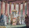 Rome: Vestal Virgins. /Nthe Vestal Virgins Making An Offering In A Roman Temple. Wood Engraving, 19Th Century. Poster Print by Granger Collection - Item # VARGRC0057520