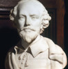 William Shakespeare/N(1564-1616). English Dramatist And Poet. Marble Bust, 19Th Century, By John Quincy Adams Ward. Poster Print by Granger Collection - Item # VARGRC0109510