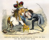 Cartoon: Oregon, 1846./N'Ridiculous Exhibition...' A British View Of The Oregon Boundary Dispute. Cartoon, 1846. Poster Print by Granger Collection - Item # VARGRC0008347