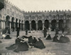 Egypt: Cairo. /Nthe Courtyard Of The Al-Azhar Mosque With Several Groups Of Theologians In Cairo, Egypt. Photograph, Mid Or Late 19Th Century. Poster Print by Granger Collection - Item # VARGRC0120716
