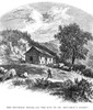 North Carolina, 1874. /Nthe Mountain House On The Way To Mount Mitchell'S Summit. Wood Engraving, 1874. Poster Print by Granger Collection - Item # VARGRC0037831
