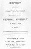 Virginia: Report, 1784. /Ntitle Page Of The 'Report Of The Committee Of Revisors Appointed By The General Assembly Of Virginia,' 1776, But Not Published Until 1784. Poster Print by Granger Collection - Item # VARGRC0132045
