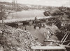 World War I: Pontoon Bridge. /Nbritish Royal Engineers Building A Pontoon Bridge Over A Stream To Replace A Bridge Blown Up By Retreating Germans During World War I. Photograph, C1916. Poster Print by Granger Collection - Item # VARGRC0407996