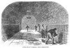 Winemaking: Storage, 1866. /Nworkers Stacking Bottles Of Sparkling Wine On Shelves In The Lower Cellar At The Longworth Winery In Ohio. Engraving, American, 1866. Poster Print by Granger Collection - Item # VARGRC0266705