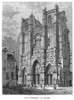 Frances: Nantes Cathedral. /Ncathedral Of St. Peter And St. Paul At Nantes, Frances, Begun In 1434 And Completed In 1891. Line Engraving, 19Th Century. Poster Print by Granger Collection - Item # VARGRC0091615