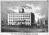 Deaf And Dumb Asylum, 1829. /Nthe New York Asylum For The Deaf And Dumb, Incorporated In 1817 And Built In 1829 In New York City. Wood Engraving, 1854. Poster Print by Granger Collection - Item # VARGRC0077576
