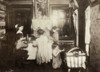 Hine: Home Industry, 1911. /Nyoung Children Shelling Nuts In A Tenement Apartment At 145 Hudson Street In New York City. Photograph By Lewis Hine, December 1911. Poster Print by Granger Collection - Item # VARGRC0167509