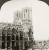 World War I: Reims, 1914. /Nthe Cathedral At Reims, France, After Damage Sustained From German Forces. Stereograph, C1914. Poster Print by Granger Collection - Item # VARGRC0099703