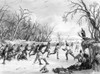 Native Americans: Ball Game, 1855. /Nnorthwestern Native Americans At Ball Play On The Ice In Winter. Steel Engraving, 1855, After A Drawing By Seth Eastman. Poster Print by Granger Collection - Item # VARGRC0002986