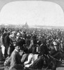 Mecca: Pilgrimage, C1903. /Na Crowd Of Mahmal And Muslim Pilgrims In Damascus, Syria After Their Pilgrimage To Mecca, Saudi Arabia. Stereograph, C1903. Poster Print by Granger Collection - Item # VARGRC0116719