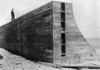 Galveston: Seawall, C1900. /Na Man Standing On A Portion Of Seawall Built After The Hurricane And Flood Of 1900, In Galveston, Texas. Poster Print by Granger Collection - Item # VARGRC0130341