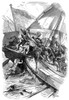 Battle Of Sluys, 1340. /Nthe Battle Of Sluys, 25 June 1340. Wood Engraving, English, 19Th Century. Poster Print by Granger Collection - Item # VARGRC0016913