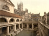 England: Roman Baths. /Nruins Of Ancient Roman Baths And The Abbey At Bath, England. Photochrome, C1890. Poster Print by Granger Collection - Item # VARGRC0107293