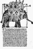 Bestiary: Elephant. /Npicture Of An Elephant, From A Latin Treatise On The Nature Of Beasts, Birds And Fishes. Written In England, Early In The 13Th Century. Poster Print by Granger Collection - Item # VARGRC0076351