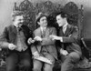 Silent Film Still: Smoking. /Nernest Lubitsch, Ramon Novarro And Jean Hersholt In 'Old Heidelberg,' 1927. Poster Print by Granger Collection - Item # VARGRC0001435