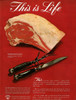 Ad: Meat, 1945. /Nadvertisement For Meat From The American Meat Institute, 1945. Poster Print by Granger Collection - Item # VARGRC0185205