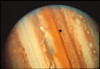 Jupiter. /Nvoyager Photograph Of Jupiter Cloud Structure And Shadow Of Io. Poster Print by Granger Collection - Item # VARGRC0055094