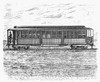 American Railroad, 1870S. /Namerican Passenger Car Of The Mid-1870S. Wood Engraving. Poster Print by Granger Collection - Item # VARGRC0080562