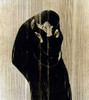 Edvard Munch: The Kiss. /Nwoodcut, 1897-98, By Edvard Munch. Poster Print by Granger Collection - Item # VARGRC0033834