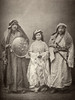 Traditional Iraqi Clothing. /Nmodels Wearing Traditional Clothing From Baghdad. Left To Right: Man Of The Zobeid Tribem Married Muslim Woman, Man Of The Shammar Tribe. Photogravure, 1873. Poster Print by Granger Collection - Item # VARGRC0113063