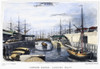 England: London, 1831. /Nview Of The London Docks, Looking West. Steel Engraving, English, 1831, After Thomas Shepherd. Poster Print by Granger Collection - Item # VARGRC0103437