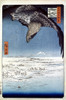 Hiroshige: Eagle, 1857. /Neagle Over Edo, Japan. Woodblock Print, 1857, By Utagawa Hiroshige. Poster Print by Granger Collection - Item # VARGRC0036863
