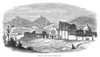 Arizona: Mission, 1864. /Nthe Spanish Mission Of San Jose De Tumacacori, Founded 1691, Near Nogales, Arizona. Wood Engraving, American, 1864. Poster Print by Granger Collection - Item # VARGRC0322924