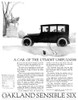 Ad: Automobile, 1918. /Namerican Advertisement For The Oakland Sensible Six, Manufactured By The Oakland Motor Car Company. Illustration, 1918. Poster Print by Granger Collection - Item # VARGRC0433222