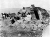 Native American Family. /Na Family Of Native Americans Photographed Outside Their Dwelling In Nevada, C1906. Poster Print by Granger Collection - Item # VARGRC0114440