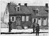 Lancaster, Pennsylvania./Nan Old House In Lancaster, Pennsylvania. Wood Engraving After Howard Pyle, 1880. Poster Print by Granger Collection - Item # VARGRC0099136