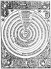 Ptolemaic Universe, 1537. /Nptolemaic Universe, With The Earth At The Center. Woodcut From Cornelius Cornipolitanus' 'Chronographia,' Printed At Utrecht, Netherlands, In 1537. Poster Print by Granger Collection - Item # VARGRC0003711