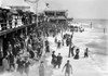 New Jersey: Asbury Park. /Nsunday Crowds On The Boardwalk And Beach At Asbury Park, New Jersey. Photographed In 1908. Poster Print by Granger Collection - Item # VARGRC0129956