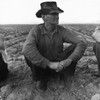 Migrant Worker, 1937. /Nan Ex-Tenant Farmer Sitting On The Ground Of A Farm Near Holtville, California. Photograph By Dorothea Lange, February 1937. Poster Print by Granger Collection - Item # VARGRC0124144