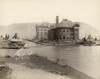 Johnstown Flood, 1889. /Na Pontoon Bridge Across Conemaugh River In Johnstown, Pennsylvania, After The Johnstown Flood. Photograph By Ernest Walter Histed, 1889. Poster Print by Granger Collection - Item # VARGRC0325248