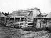 Alaska: Log Cabin, C1899. /Nlog Cabins In Kodiak, Alaska. Photograph By Edward Curtis, C1899. Poster Print by Granger Collection - Item # VARGRC0124572