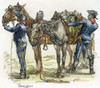 Remington: 10Th Cavalry. /Ndrawing, 1886 By Frederick Remington, Depicting Enlisted Men Of The 10Th (Black) Cavalry, Known As The Buffalo Soldiers, In The Southwest. Poster Print by Granger Collection - Item # VARGRC0043131