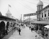 New York: Rockaway, C1903. /Nthe Bowery In Rockaway, New York. Photograph, C1903. Poster Print by Granger Collection - Item # VARGRC0266094