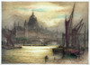London, 1929. /Nview Of St. Paul'S Cathedral In The Morning. Etching By James Alphege Brewer, 1929. Poster Print by Granger Collection - Item # VARGRC0527598