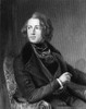 Charles Dickens (1812-1870). /Nenglish Novelist. Stipple Engraving, American, C1842. Poster Print by Granger Collection - Item # VARGRC0005891