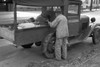 Fruit Vendor, 1939. /Na Roadside Fruit Vendor, Meriden, Connecticut. Photograph By Russell Lee, October 1939. Poster Print by Granger Collection - Item # VARGRC0121250