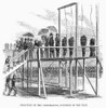 Execution Of Conspirators./Nthe Execution Of The Abraham Lincoln Asassination Conspirators At The Washington, D.C., On 7 July 1865. Wood Engraving From A Contemporary American Newspaper. Poster Print by Granger Collection - Item # VARGRC0088977
