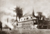 World War I: Ypres. /Nthe Cloth Hall In Ypres, Flanders, Set On Fire By The Invading German Army In 1914. Photograph. Poster Print by Granger Collection - Item # VARGRC0408373