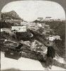 China: Hong Kong, C1902. /Na Man In A Sedan Chair Being Transported Uphill By Another Man, With A View Of Homes On Mt. Gough In Hong Kong, China. Stereograph, C1902. Poster Print by Granger Collection - Item # VARGRC0116690