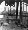 Steel Factory, C1907. /Nan Overhead Ore Carrier And A Group Of Stoves Where Air Is Heated For The Blast Furnaces, At A Steel Mill At Homestead, Pennsylvania, C1907. Poster Print by Granger Collection - Item # VARGRC0108634