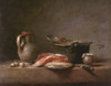 Chardin: Copper Pot. /Ncopper Pot, Jug, And Slice Of Salmon. Oil On Canvas By Jean-Baptiste-Sim_On Chardin, 18Th Century. Poster Print by Granger Collection - Item # VARGRC0036388