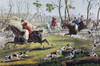 Currier: Fox Chase/Gone Away. /Nlithograph, 1846, By Nathaniel Currier. Poster Print by Granger Collection - Item # VARGRC0011726
