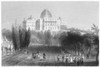 U.S. Capitol, 1837. /Na View Of The United States Capitol. Steel Engraving, 1837, After William Henry Bartlett. Poster Print by Granger Collection - Item # VARGRC0052797