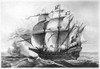 Naval Ship: Great Harry. /Nthe 'Great Harry' (Henri Gr_ce � Dieu), English Carrack, Built In 1514 And Destroyed By Fire In 1553. Lithograph, English, 19Th Century. Poster Print by Granger Collection - Item # VARGRC0053291